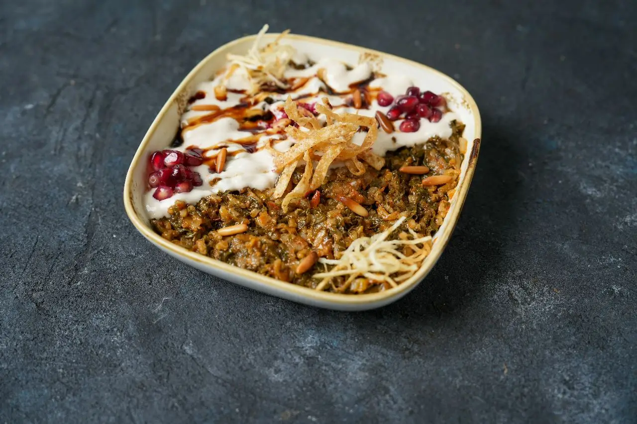 فتة ورق العنب - Fattah Vine Leaves